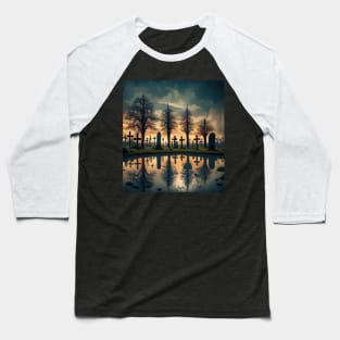 graveyard reflection Baseball T-Shirt